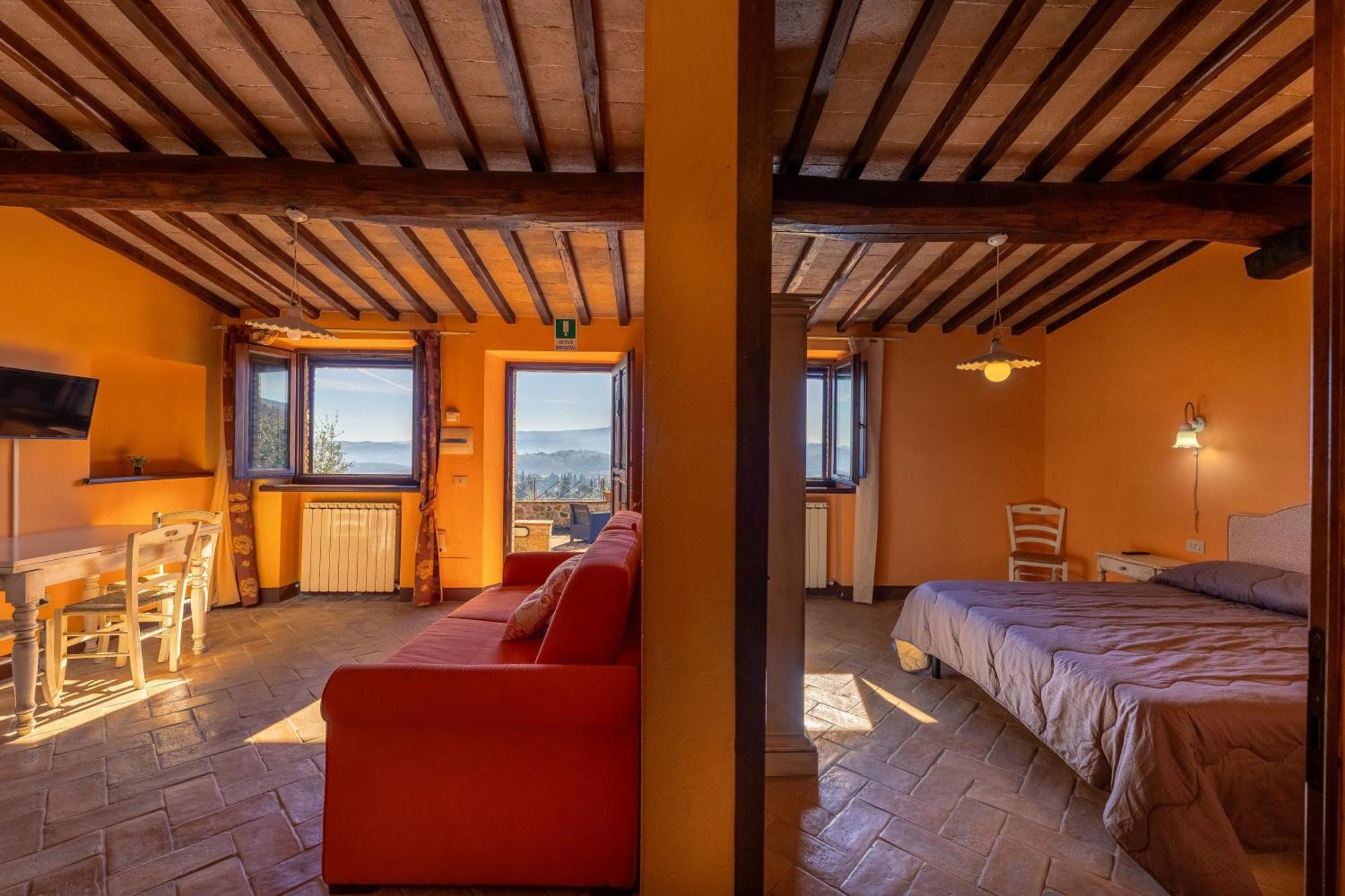 מונטלצ'ינו Agriturismo Fraschetta מראה חיצוני תמונה